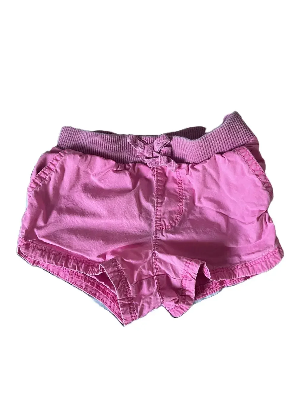 The Children's Place Baby Girls Pink Cotton Pull-On Shorts Size 18-24 Months